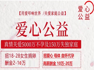 淮上捐卵助孕生子 爱心志愿者招募